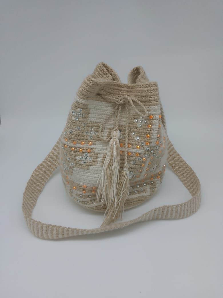 Bolso Beige Wayuu REF 13