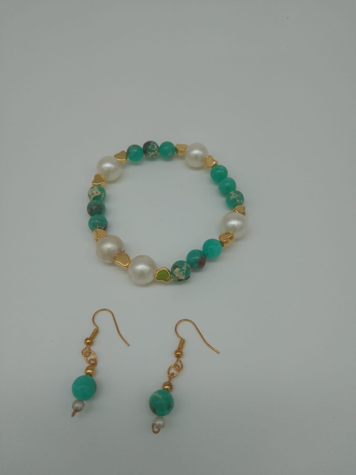 Juego de Pulsera y Aretes  REF 34